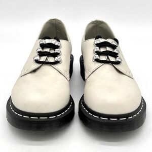 Dr. Martens 1461 HDW Ivory Oxford Leather Women's Size 39/8-8.5